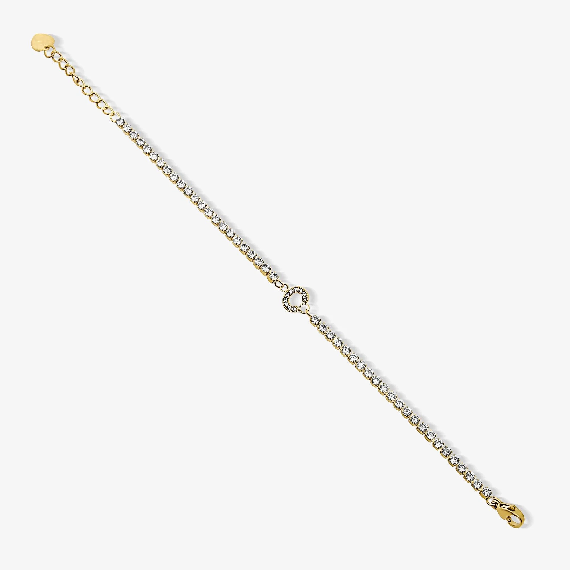 Icy Initial Tennis Bracelet - Image 11
