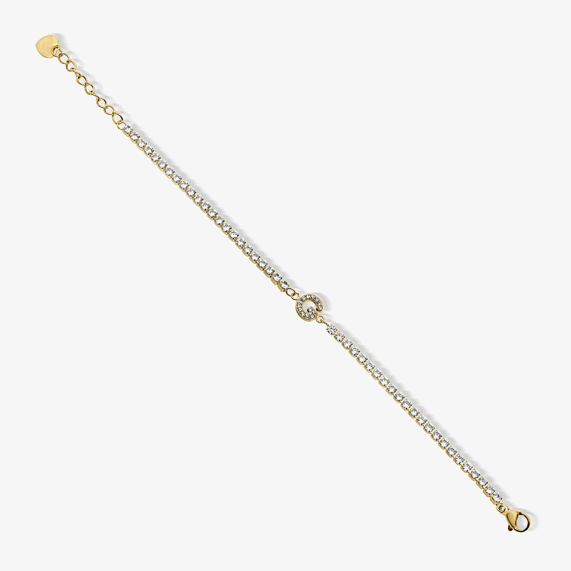 Icy Initial Tennis Bracelet - Image 15
