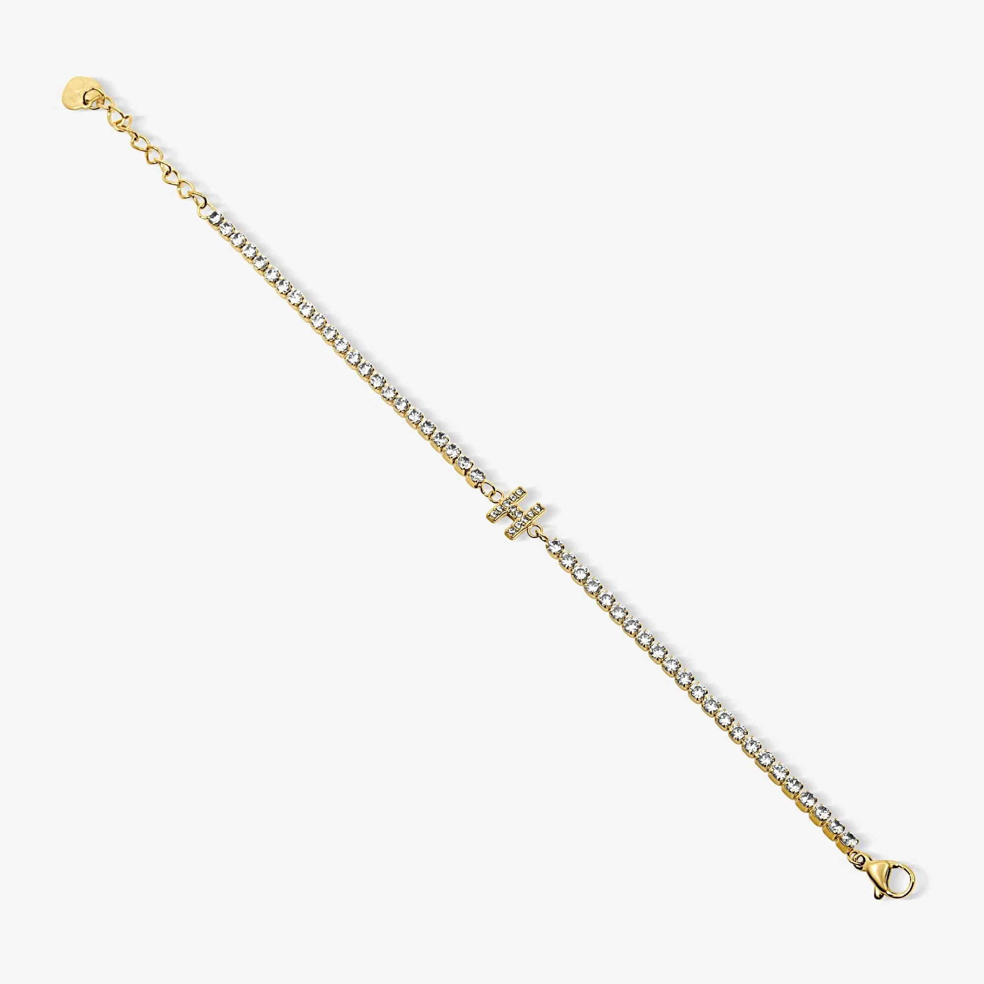 Icy Initial Tennis Bracelet - Image 17