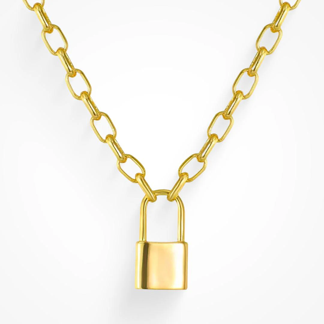Keep Me Lock Necklace - Image 2