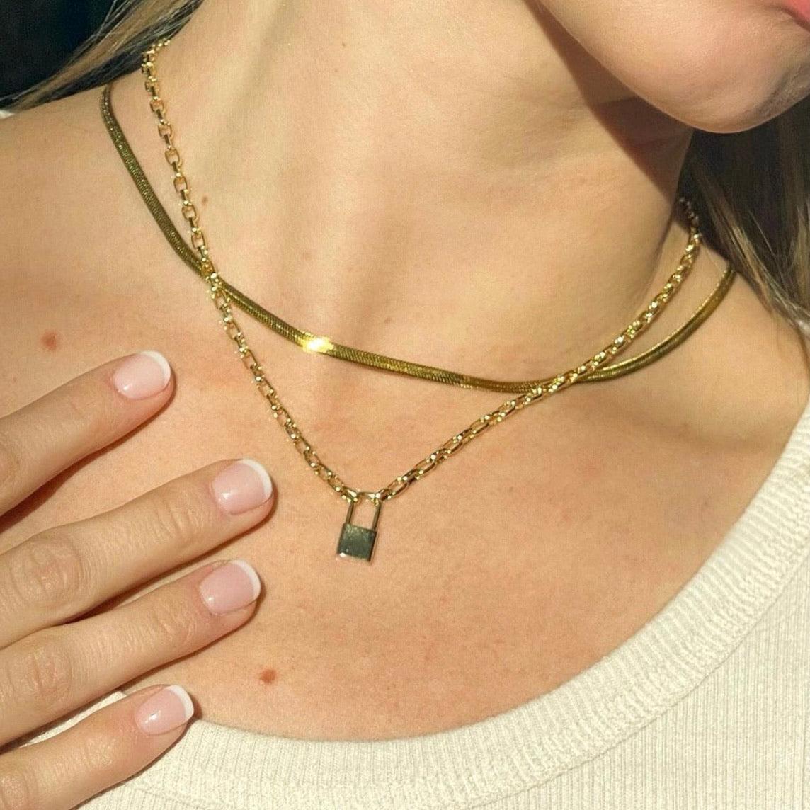 Keep Me Lock Necklace - Image 5