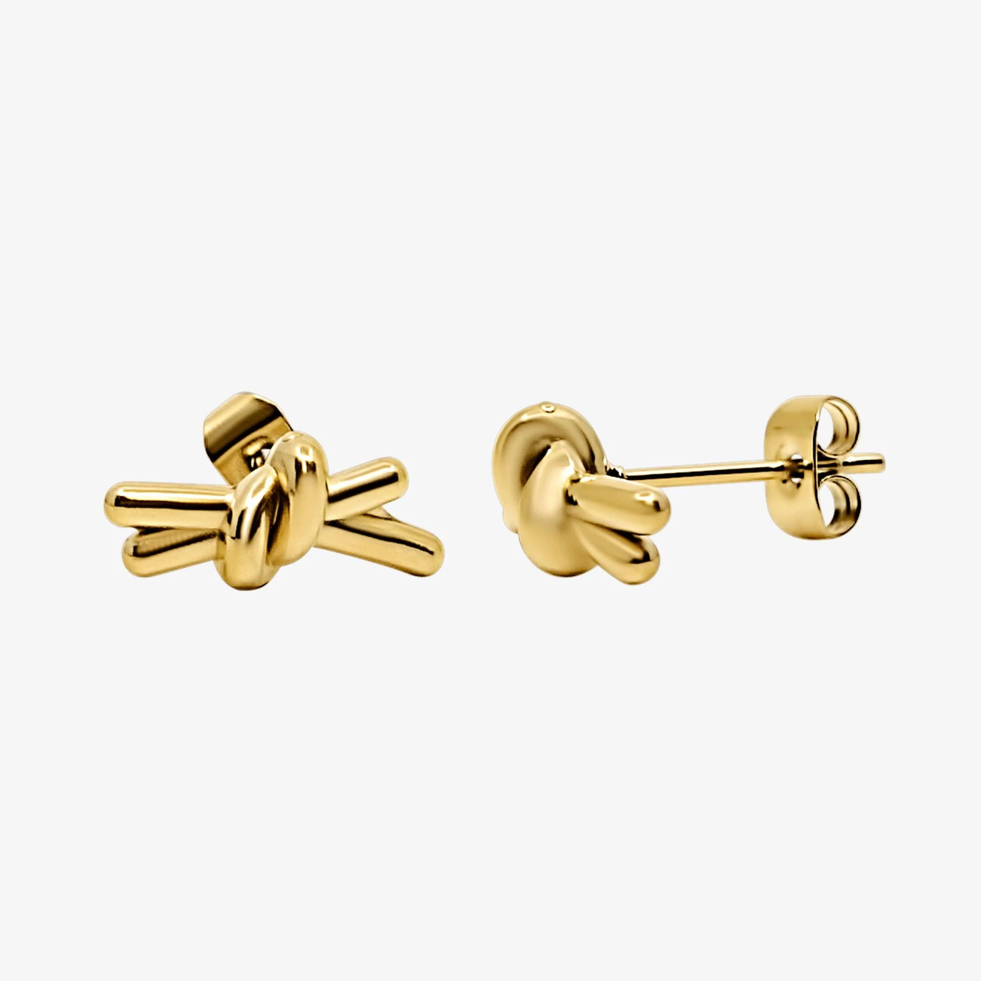 Knotty Babe Stud Earrings - Image 2