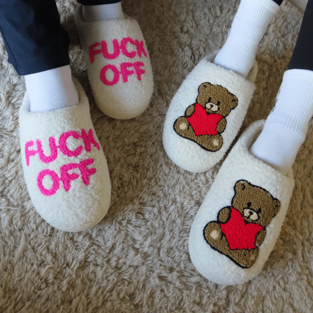 Leave Me Alone Slippers - Image 3