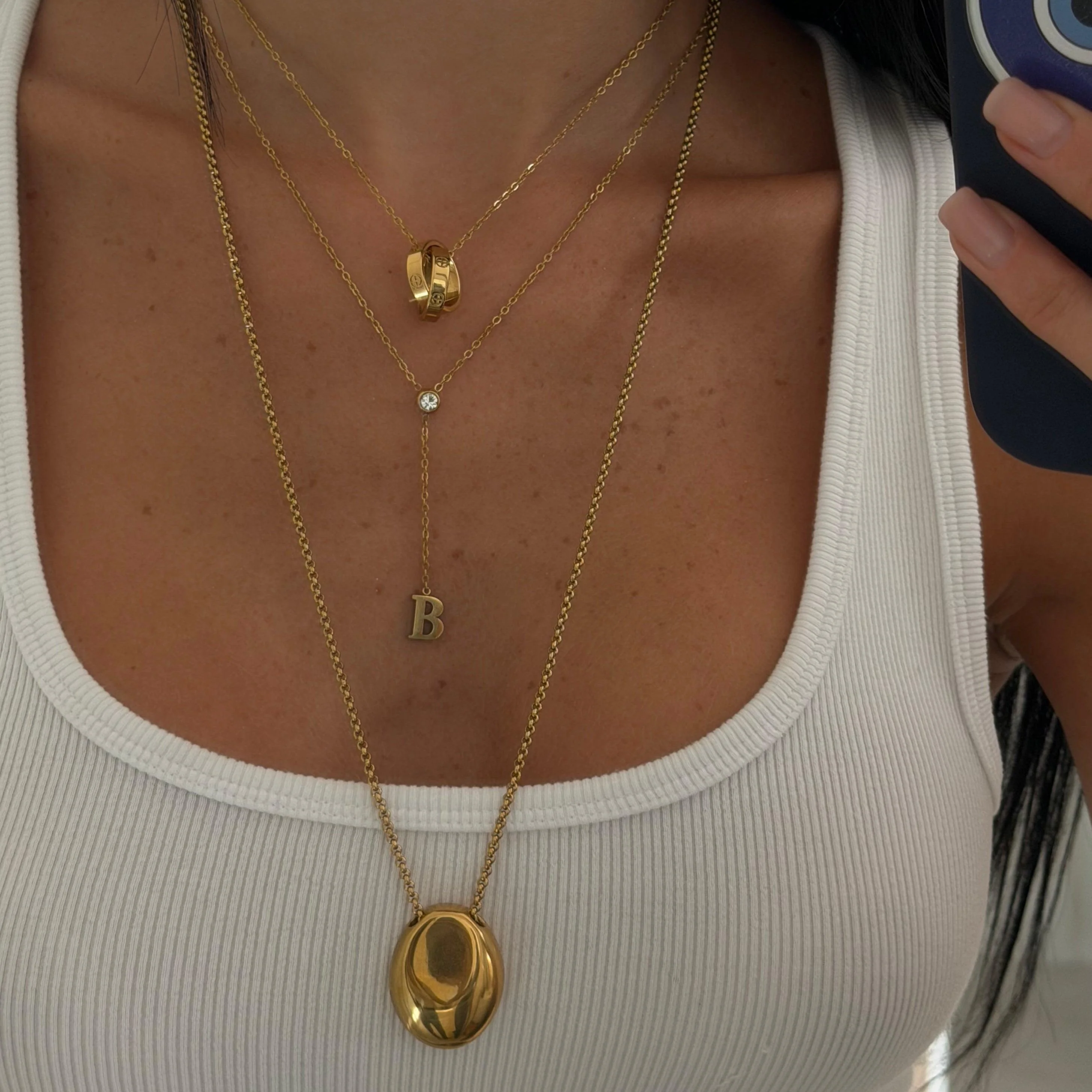 Linked Bestie Necklace - Image 2