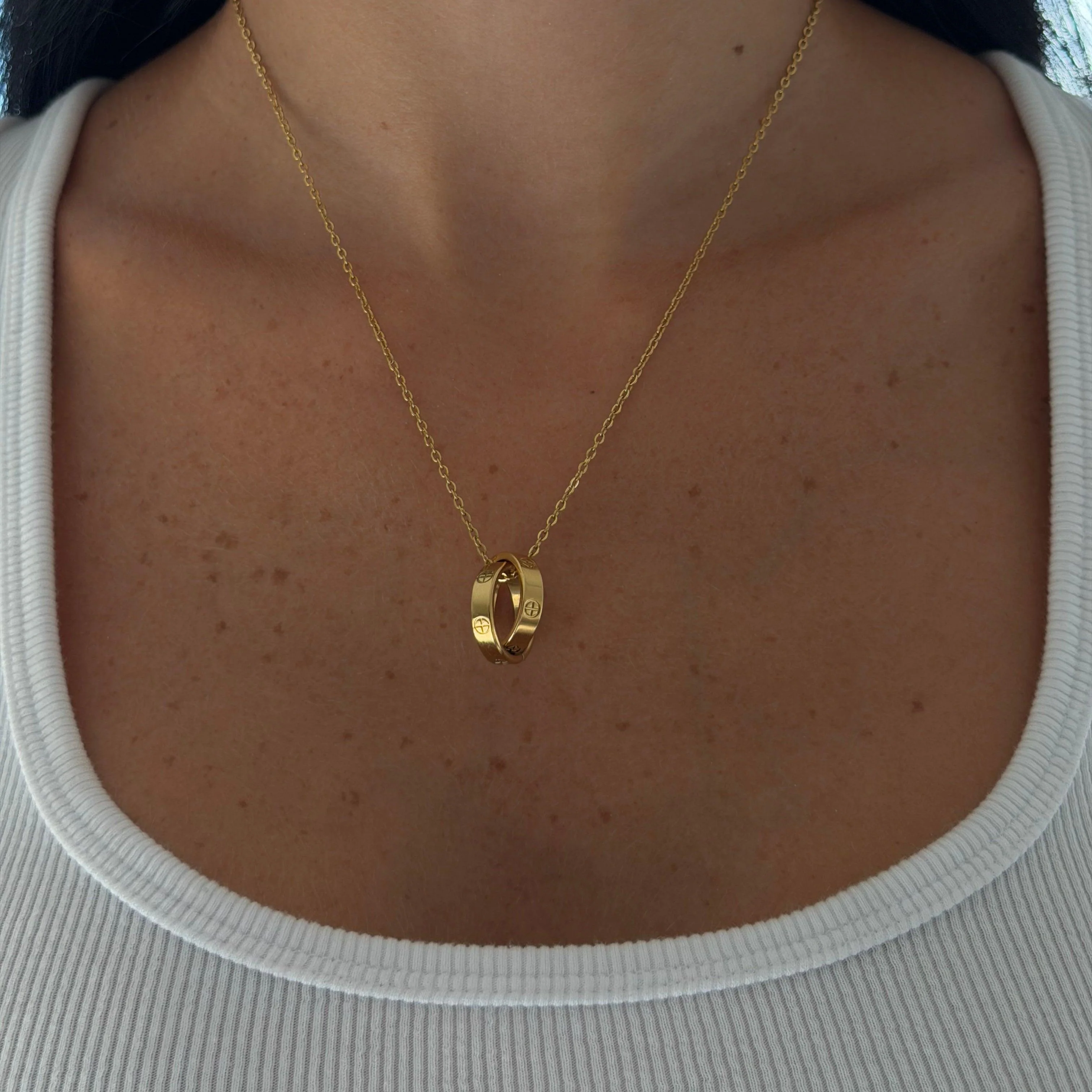 Linked Bestie Necklace - Image 3