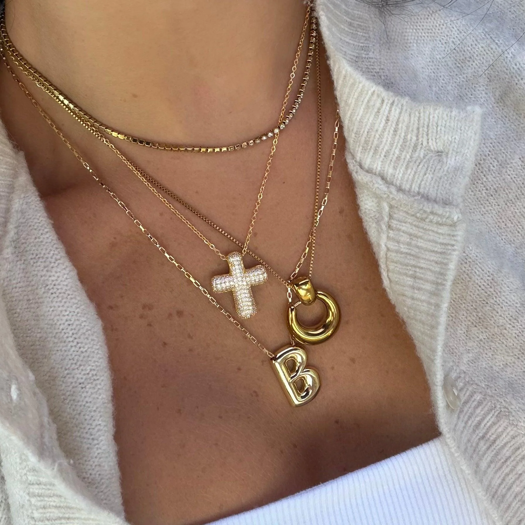 Forever Blessed Cross Necklace - Image 9