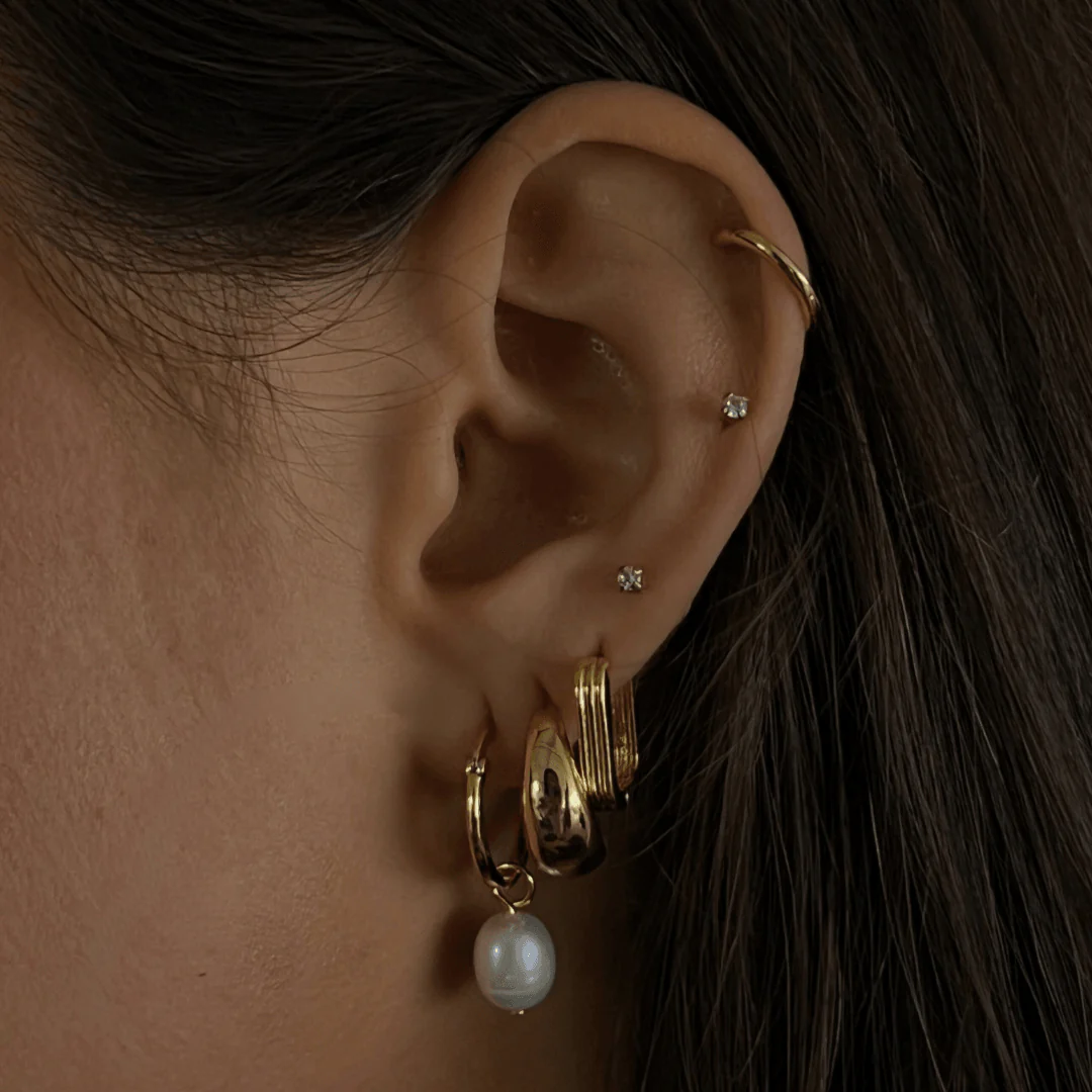 Midtown Hoop Earrings - Image 4