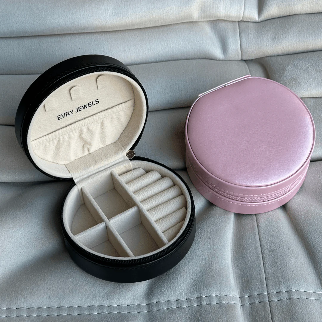 Mini Round Jewelry Box - Image 10