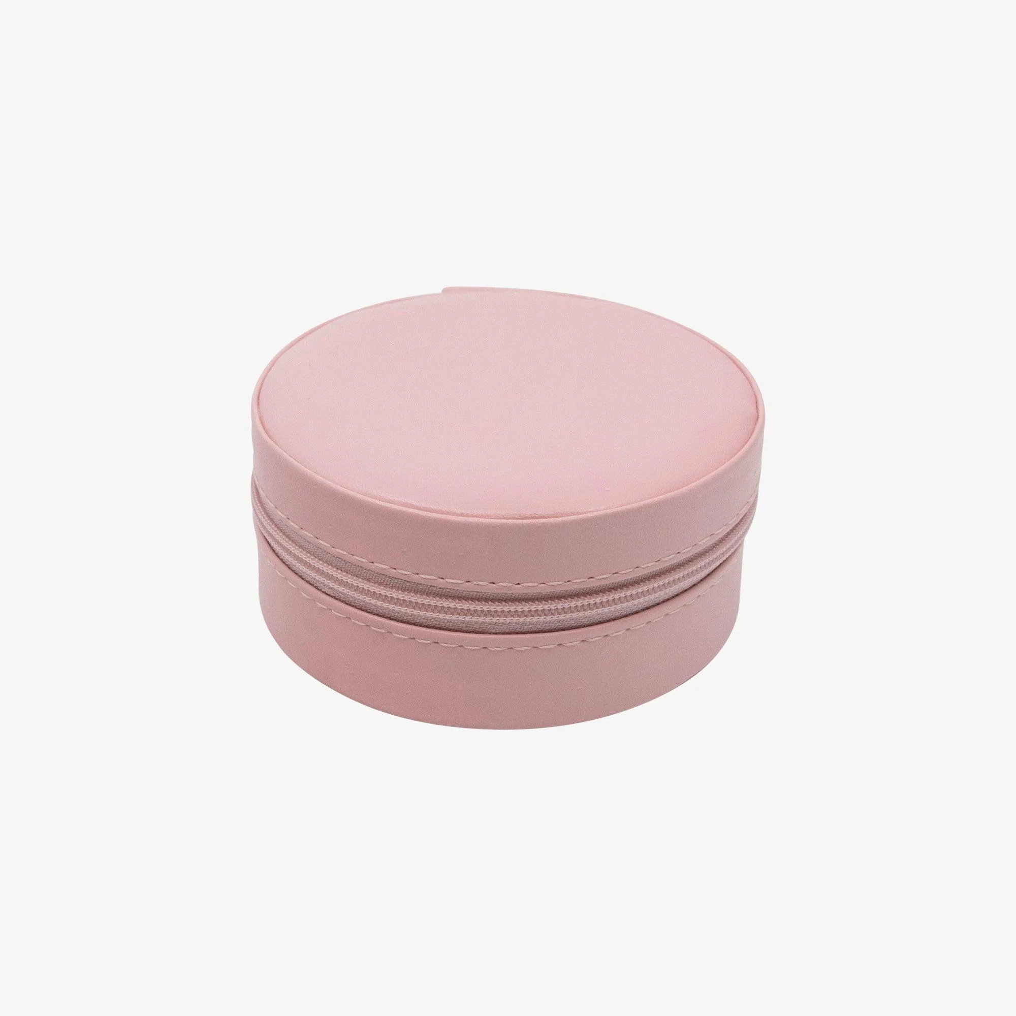 Mini Round Travel Jewelry Case - Image 3