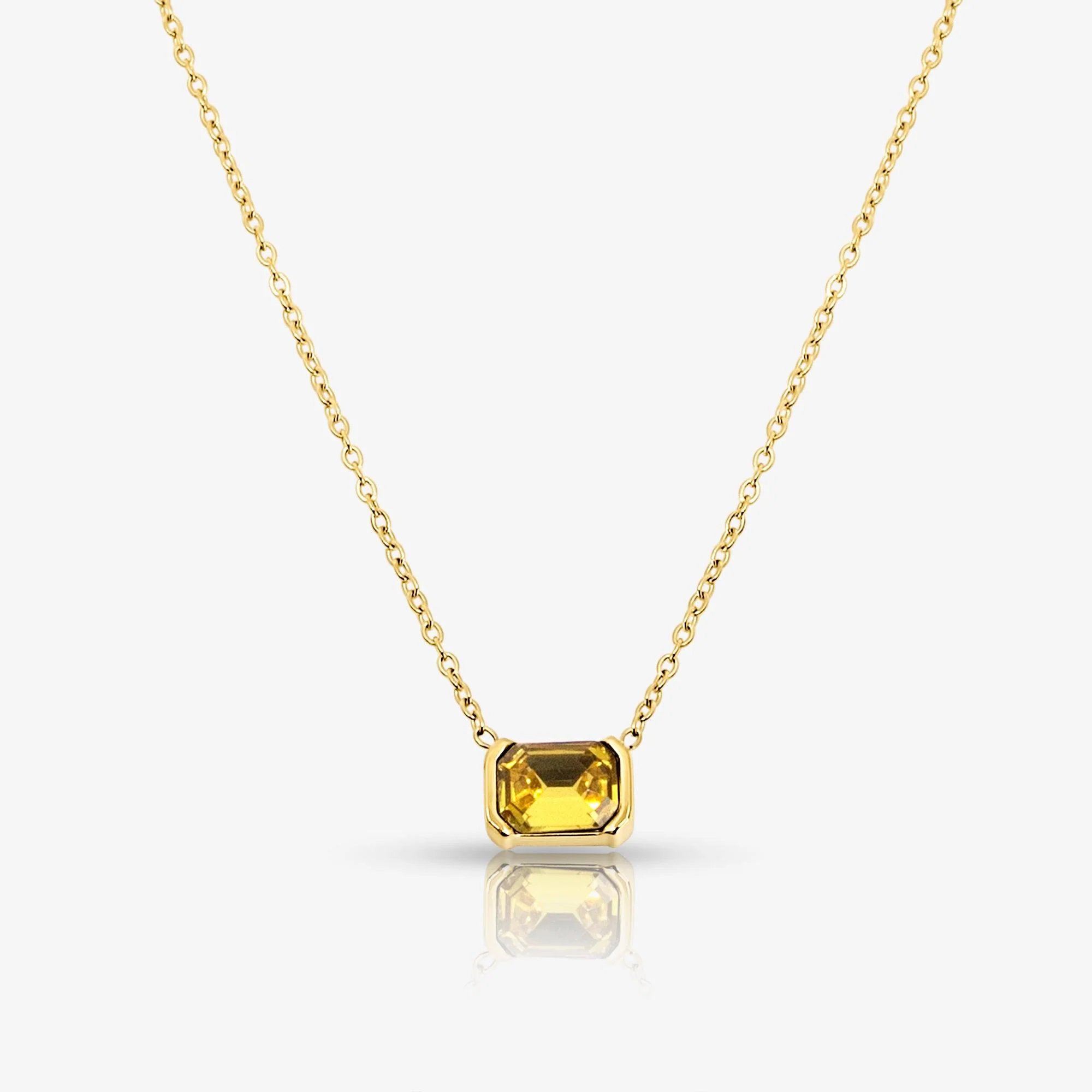 Noa Birthstone Necklace - Image 7
