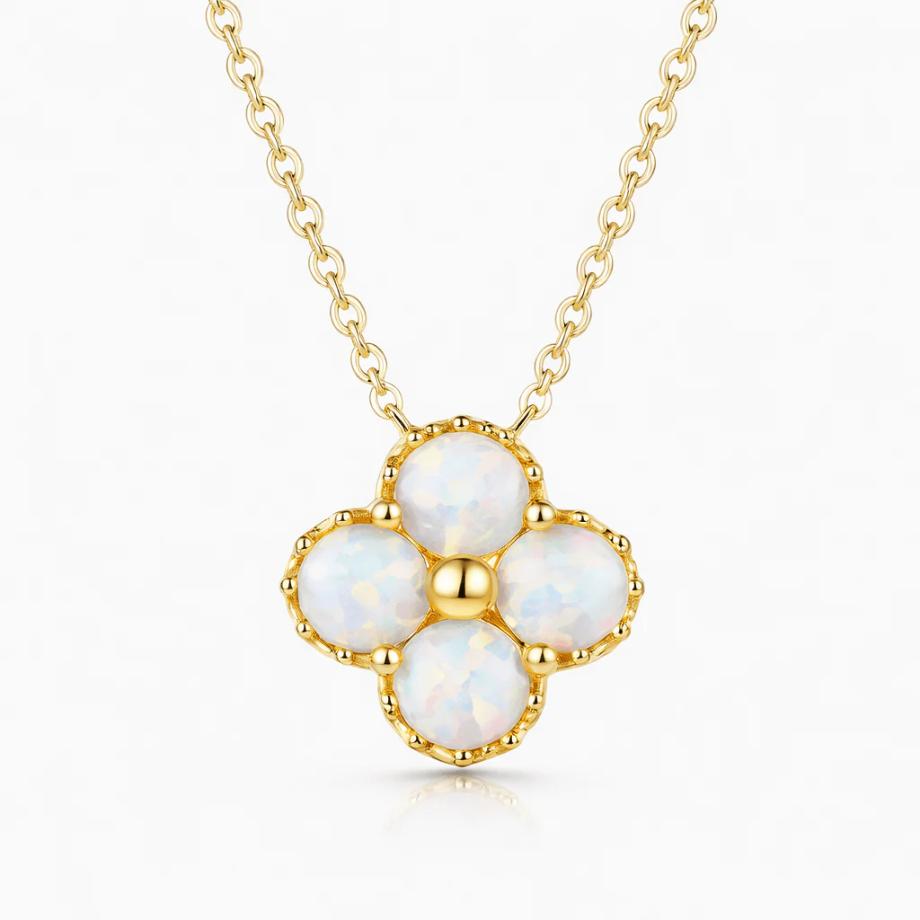 Opal Blossom Necklace - Image 3