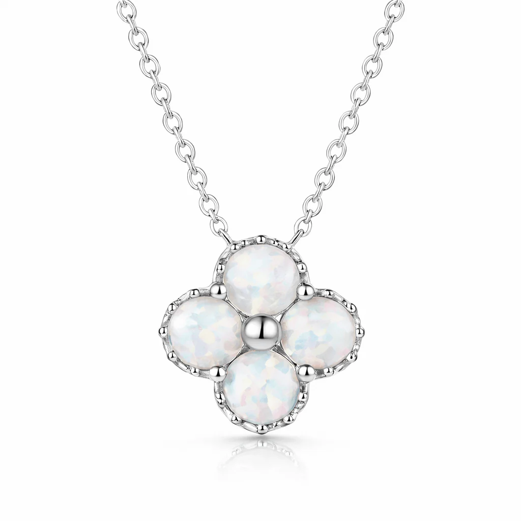 Opal Blossom Necklace - Image 5