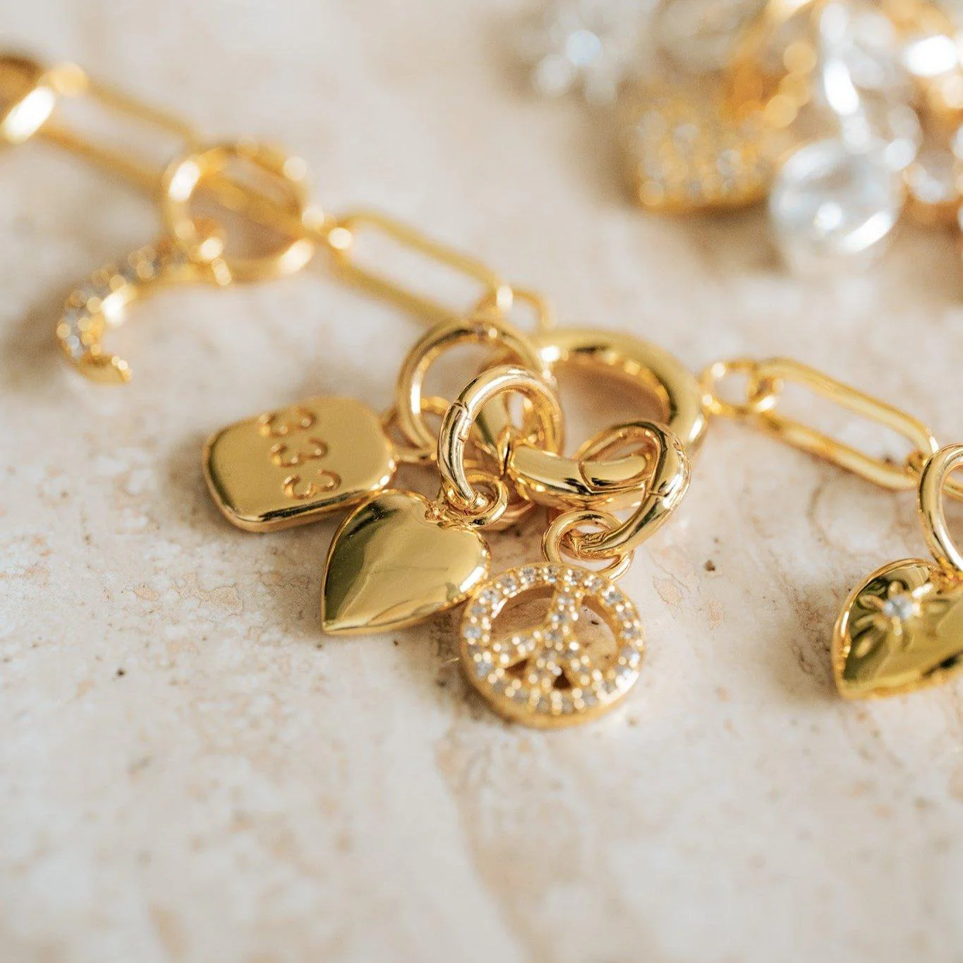 Peace and Love Charm - Image 2