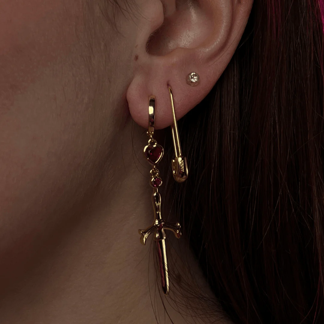 Pinned To You Earrings - Image 2