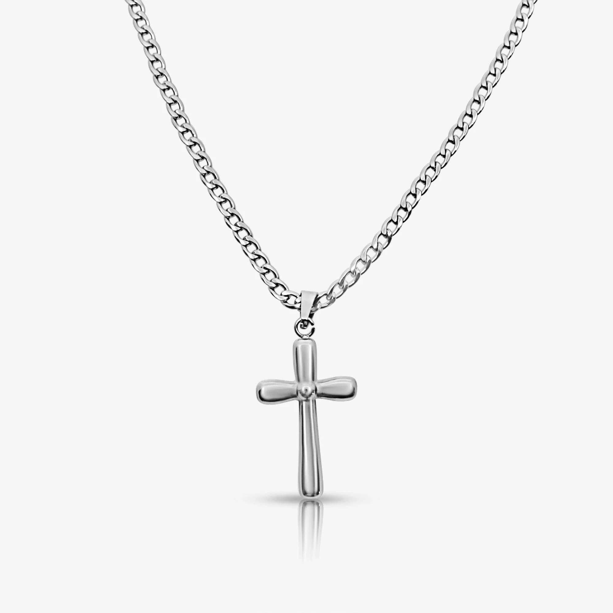 Pure and Simple Cross Necklace - Image 5