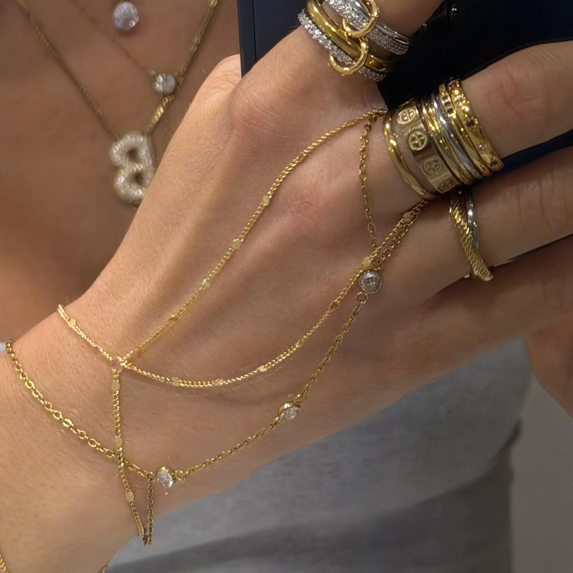 Rhodes Hand Chain - Image 2