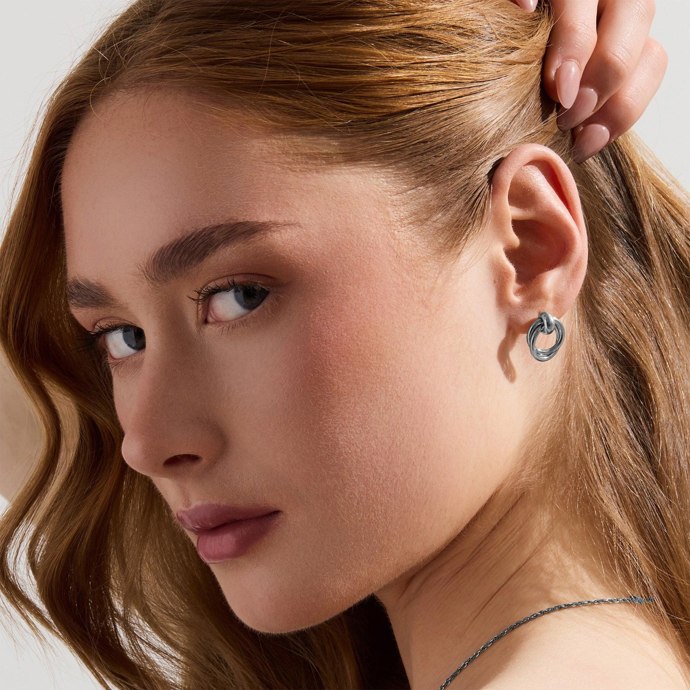 San Francisco Flat Back Earrings - Image 7