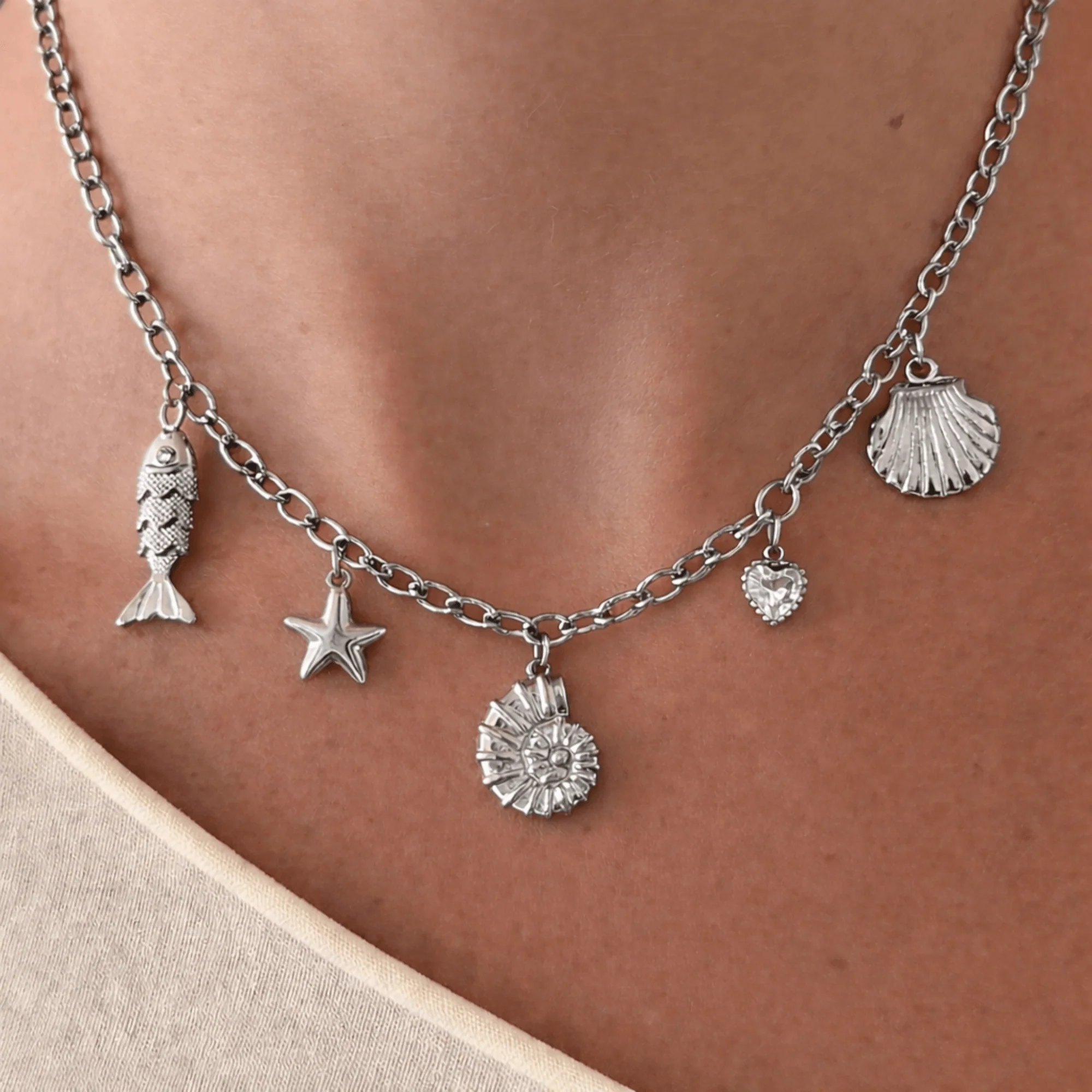 Seaside Sweet Charm Necklace - Image 2