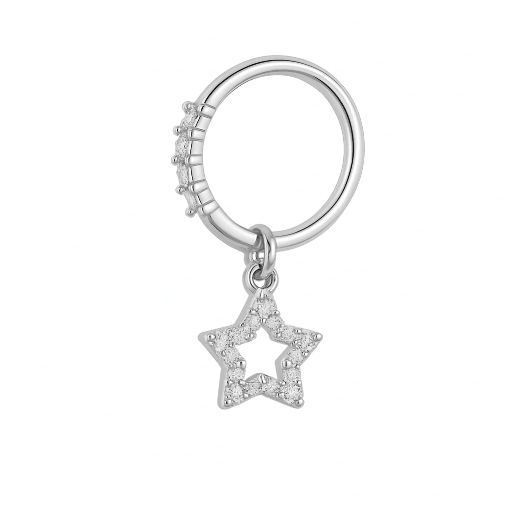Shine Star Nose Ring - Image 2