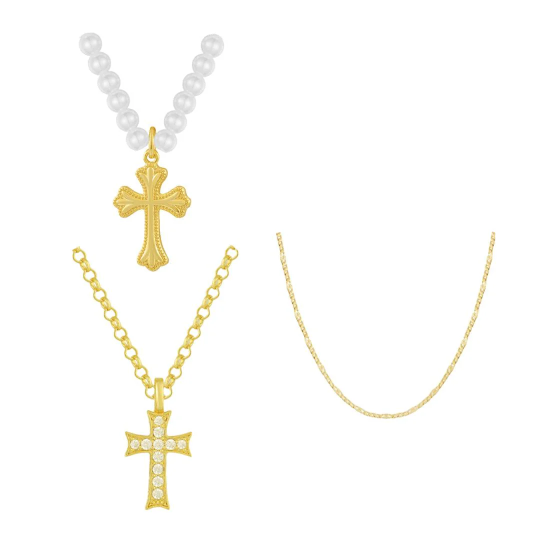 It Girl Trinity Bundle: 3 Piece Necklace Set - Image 2