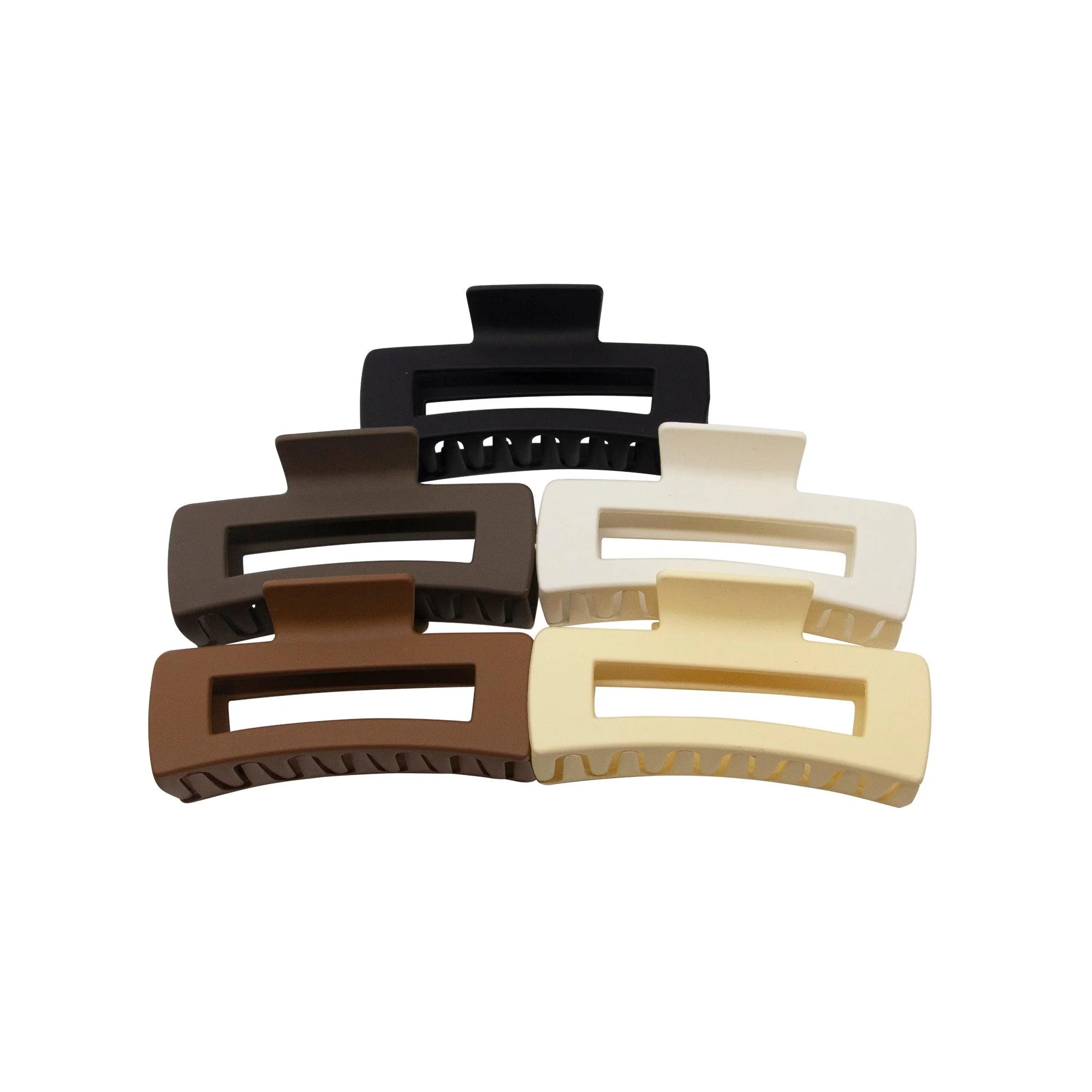 Soft Girl Claw Clips 5-Pack Set - Image 3