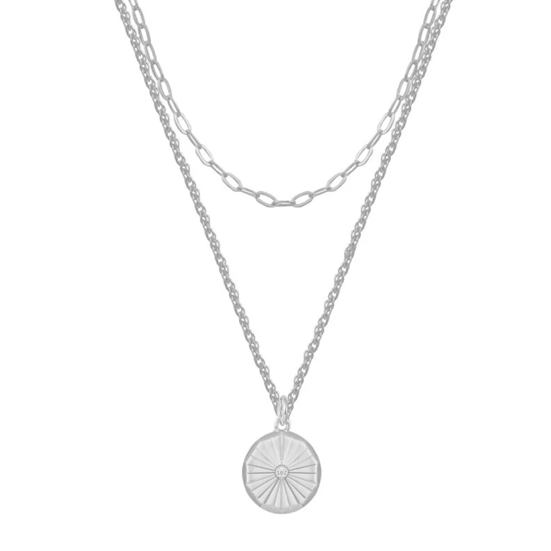 Sunbeam Layer Necklace - Image 2