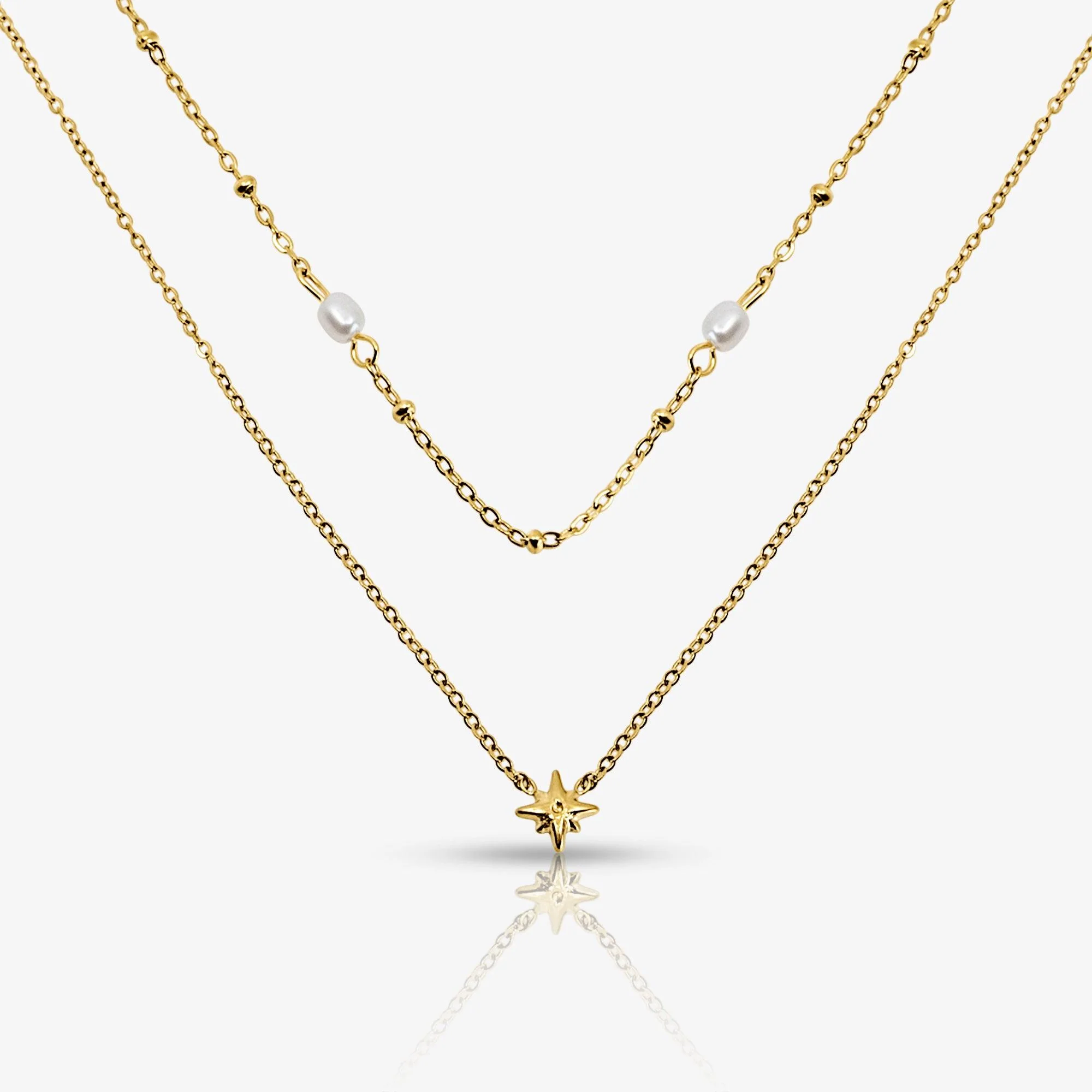 Sunlit Pearl Necklace - Image 2