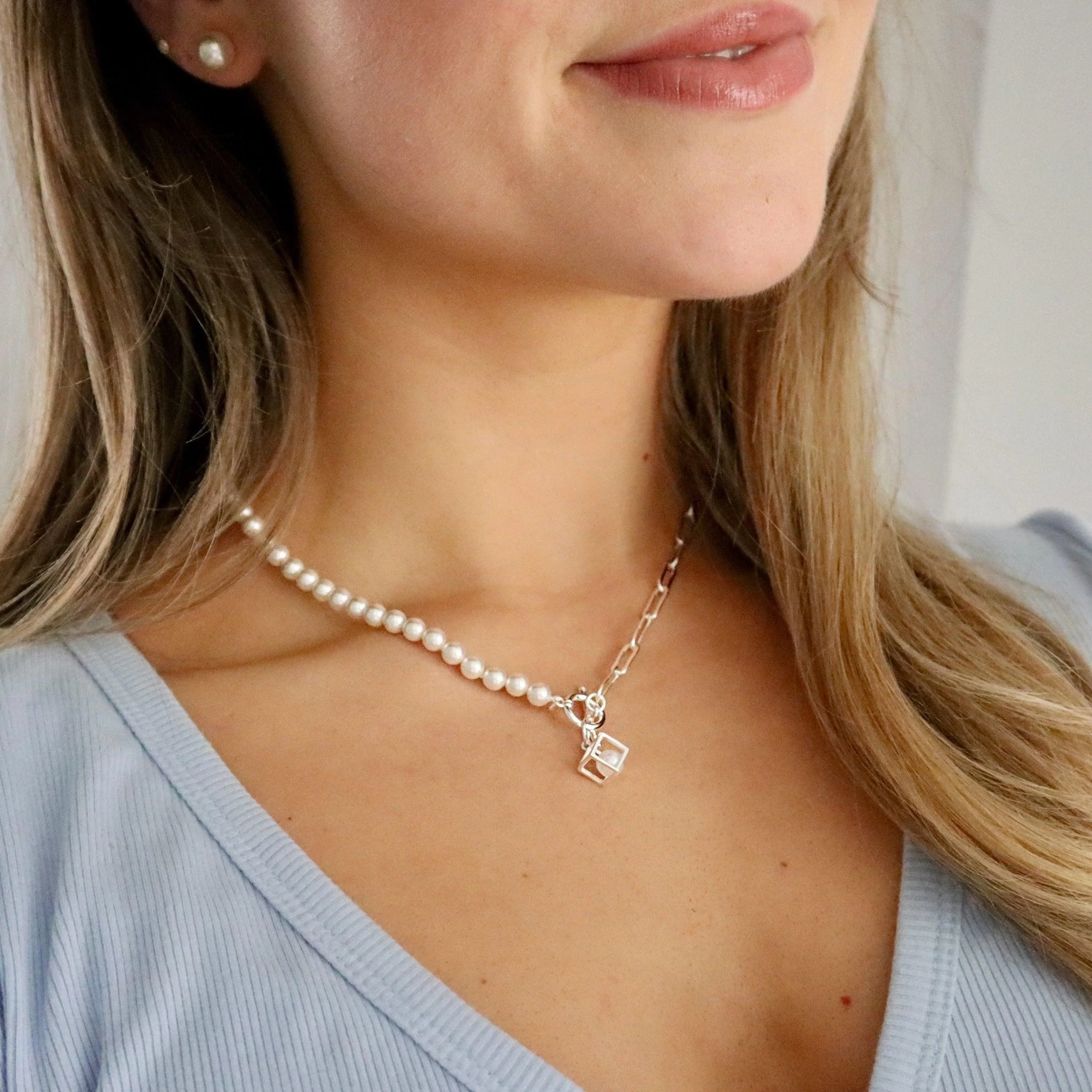 Cubic Charm Necklace - Image 4