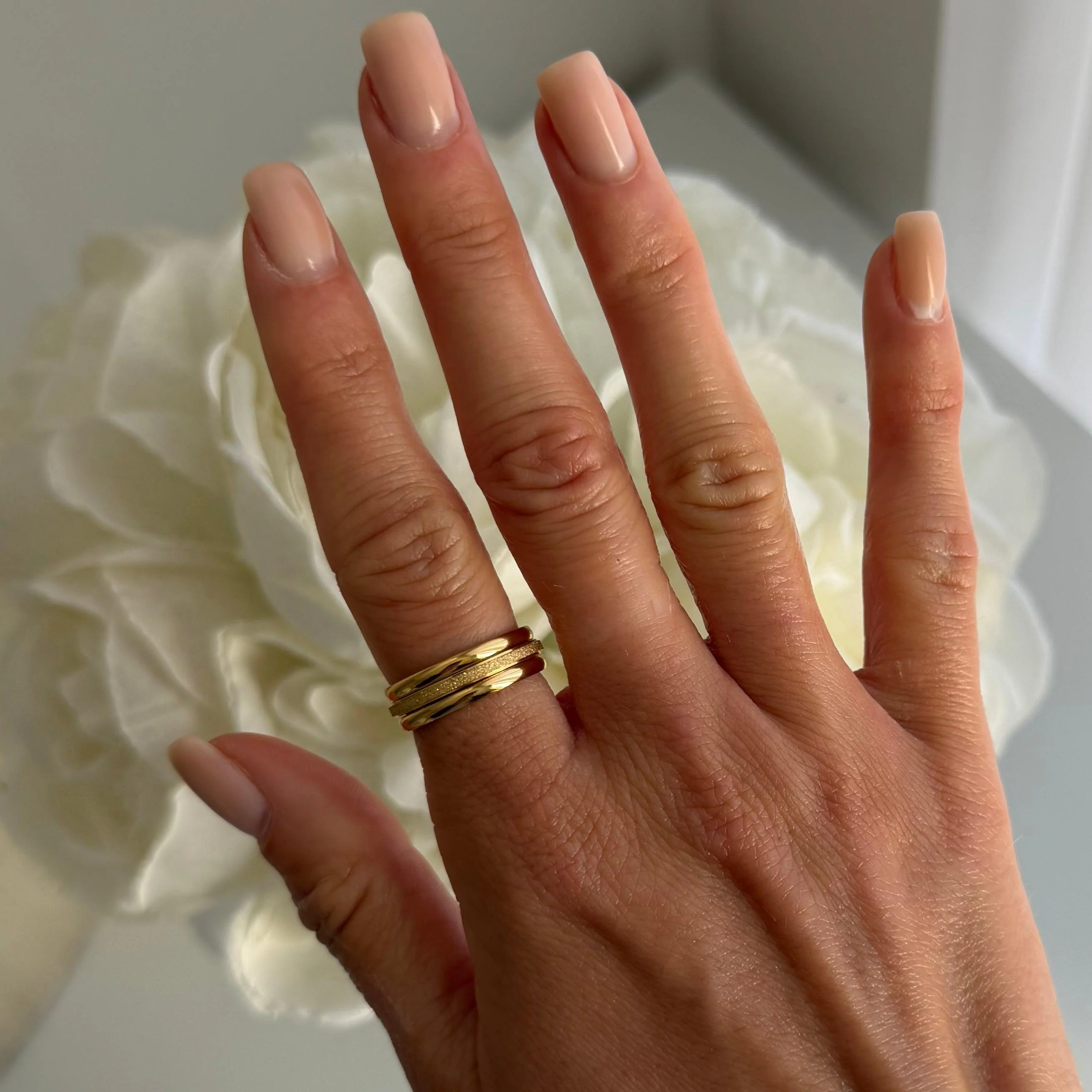 Shimmer Ring 3-Piece Set - Image 2