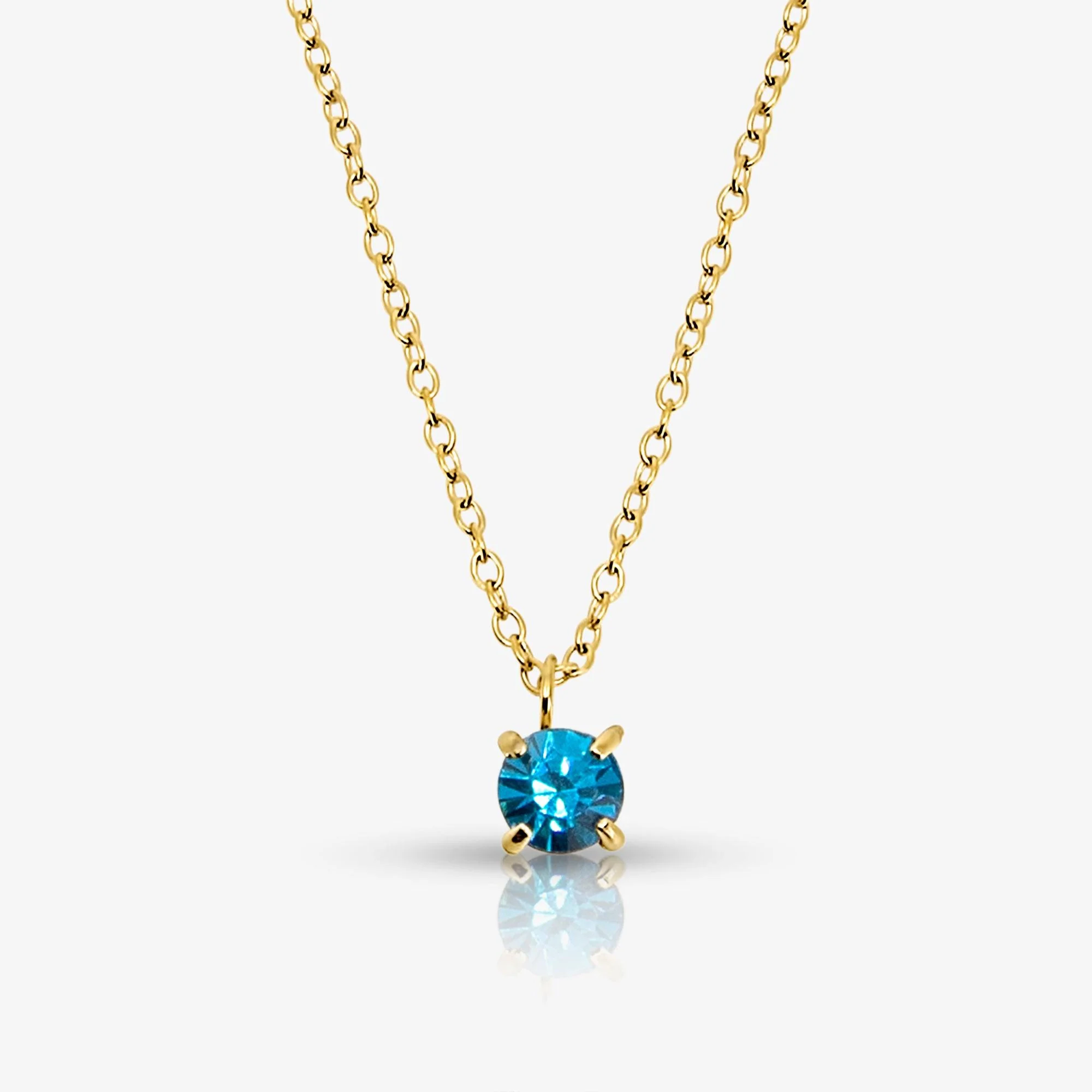 Celeste Birthstone Necklace - Image 4