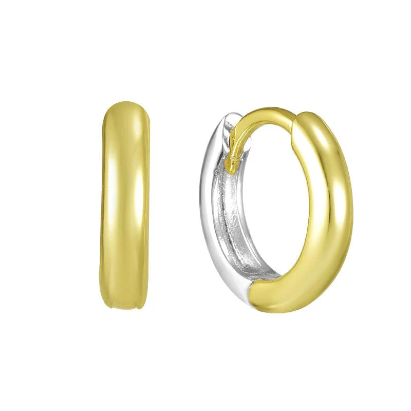 Two Tone Earrings - Image 3