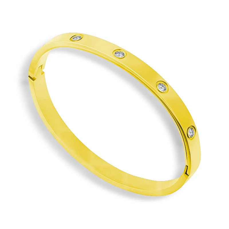 Waterproof Stainless Steel Bangle - Image 11