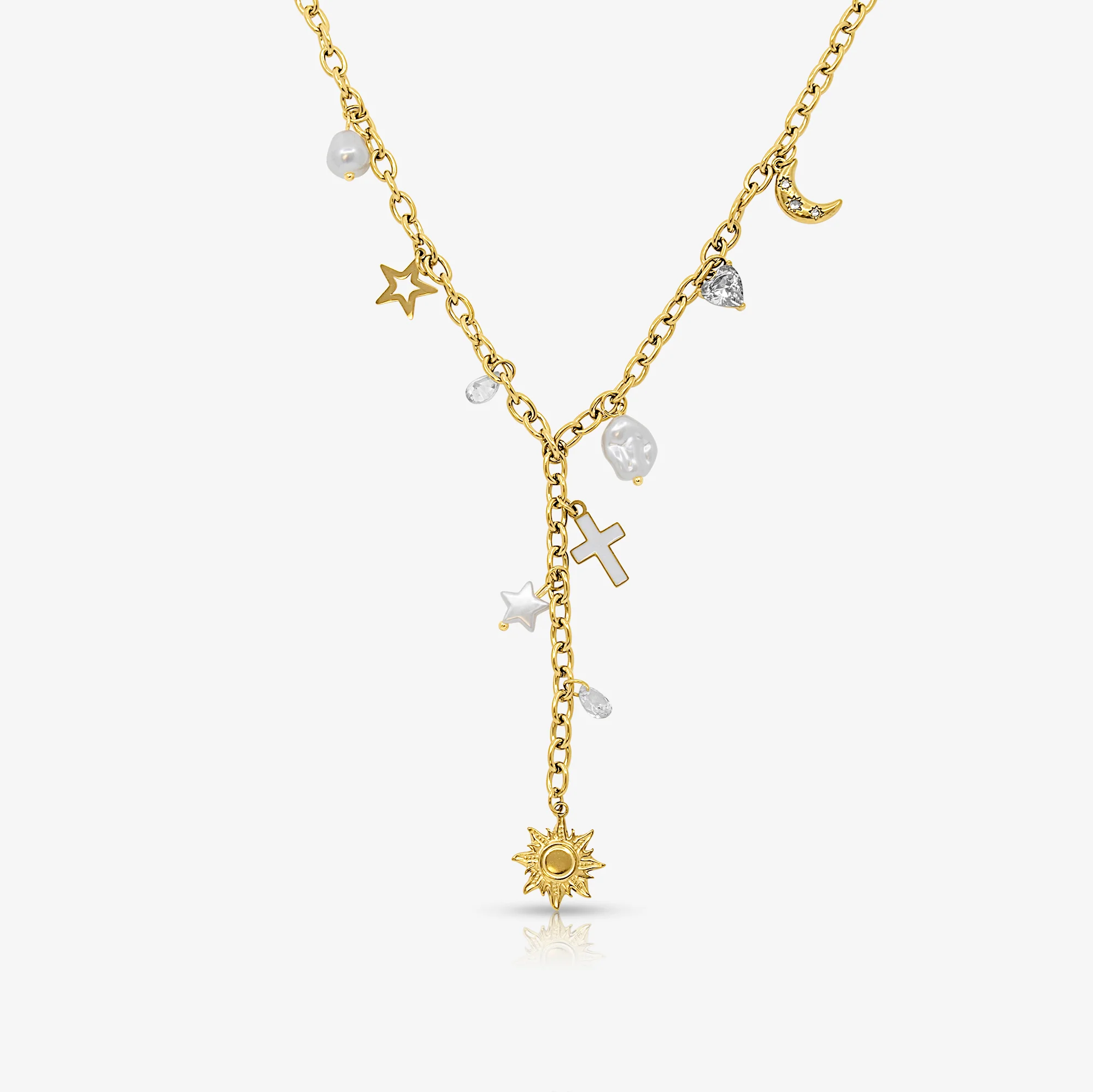 Wish Upon a Charm Lariat Necklace - Image 3