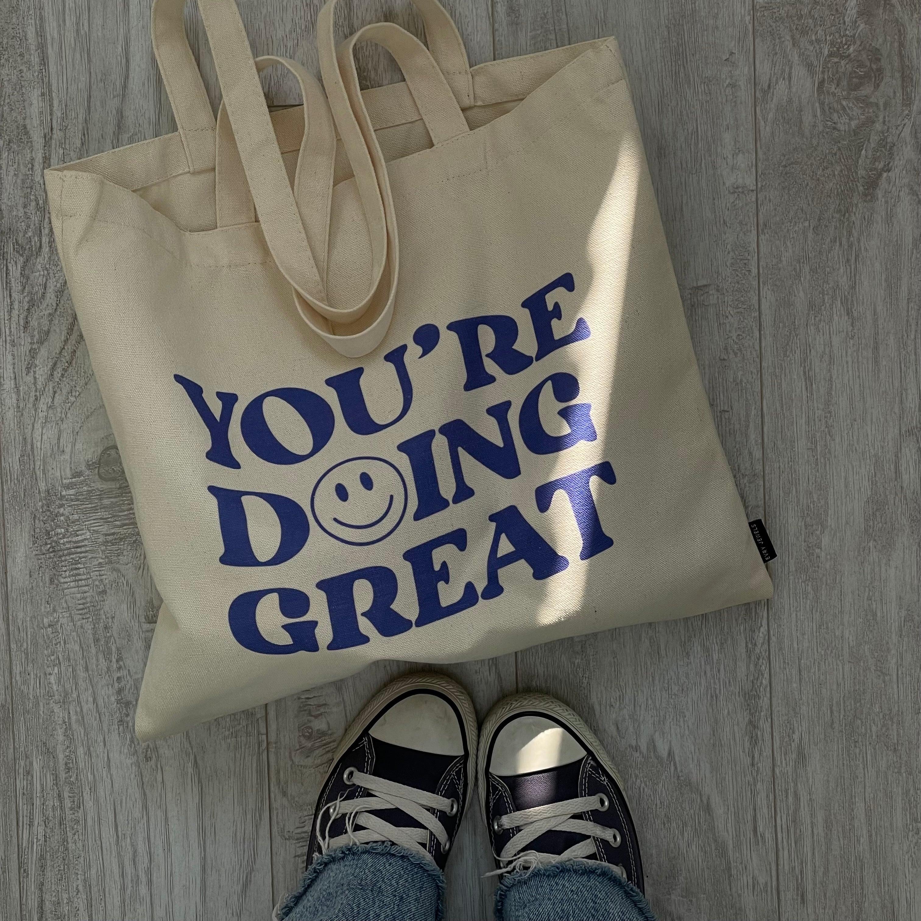 You're Doing Great Tote Bag - Image 7